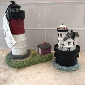 Lighthouses Scaasis-Nauset Beach,MA/14 FT Bank,DE